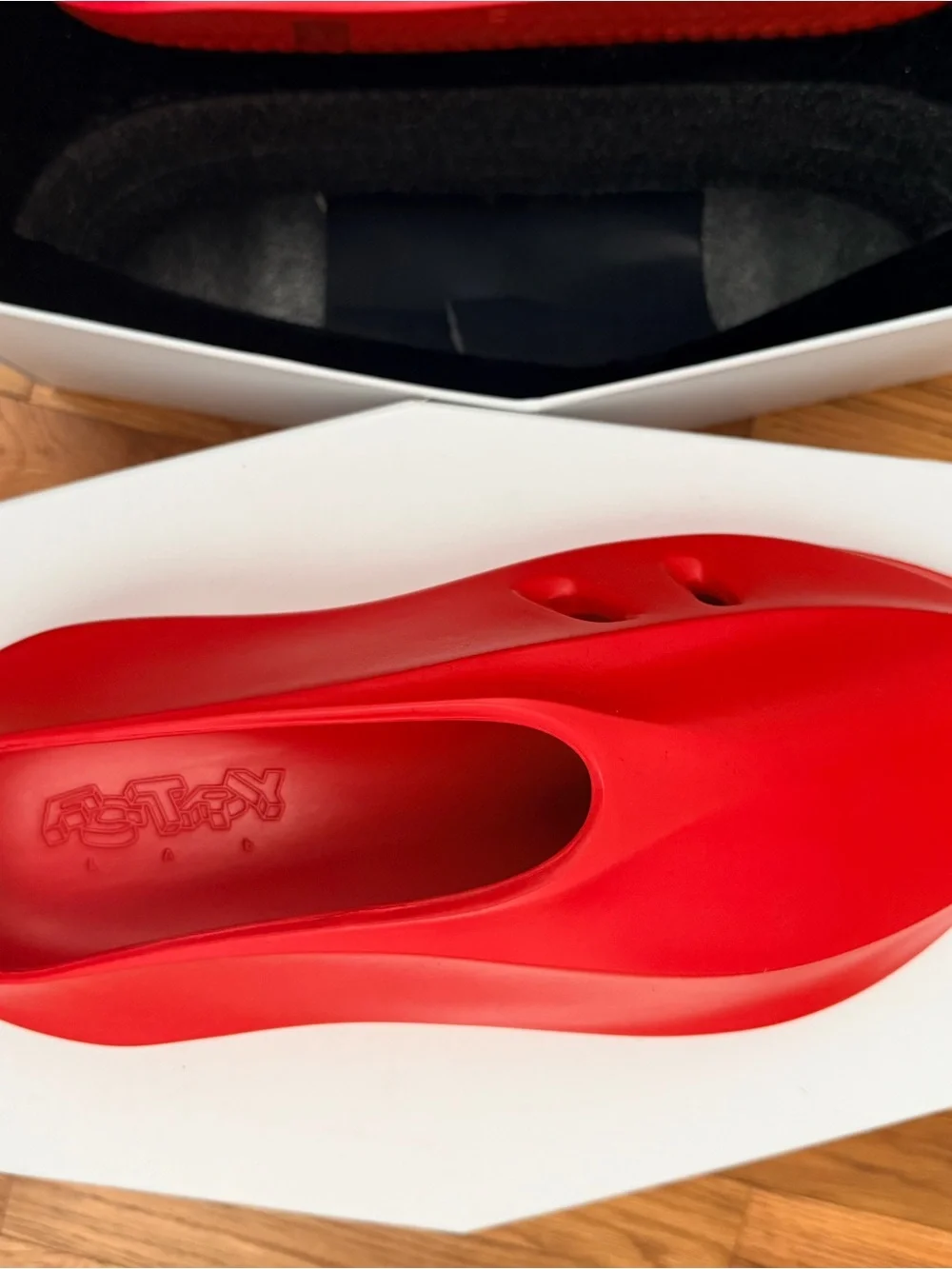 Men's Red Slip-On Loafers